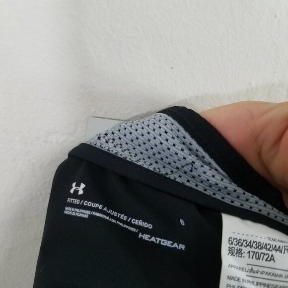 NWT Under Armour Skort Skirts with Pockets Black Size 6 - Picture 6 of 7